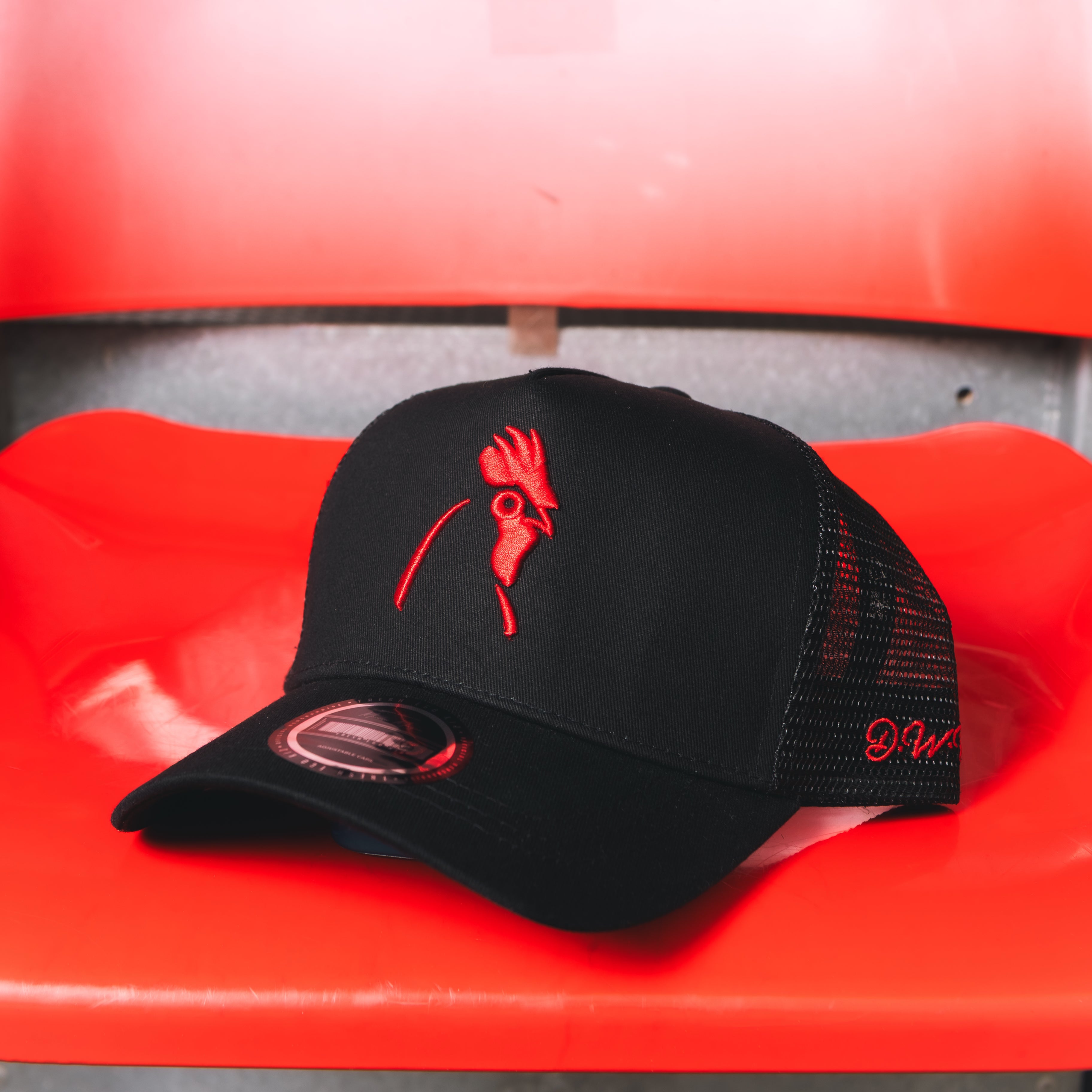 Red Cockerel Trucker Cap