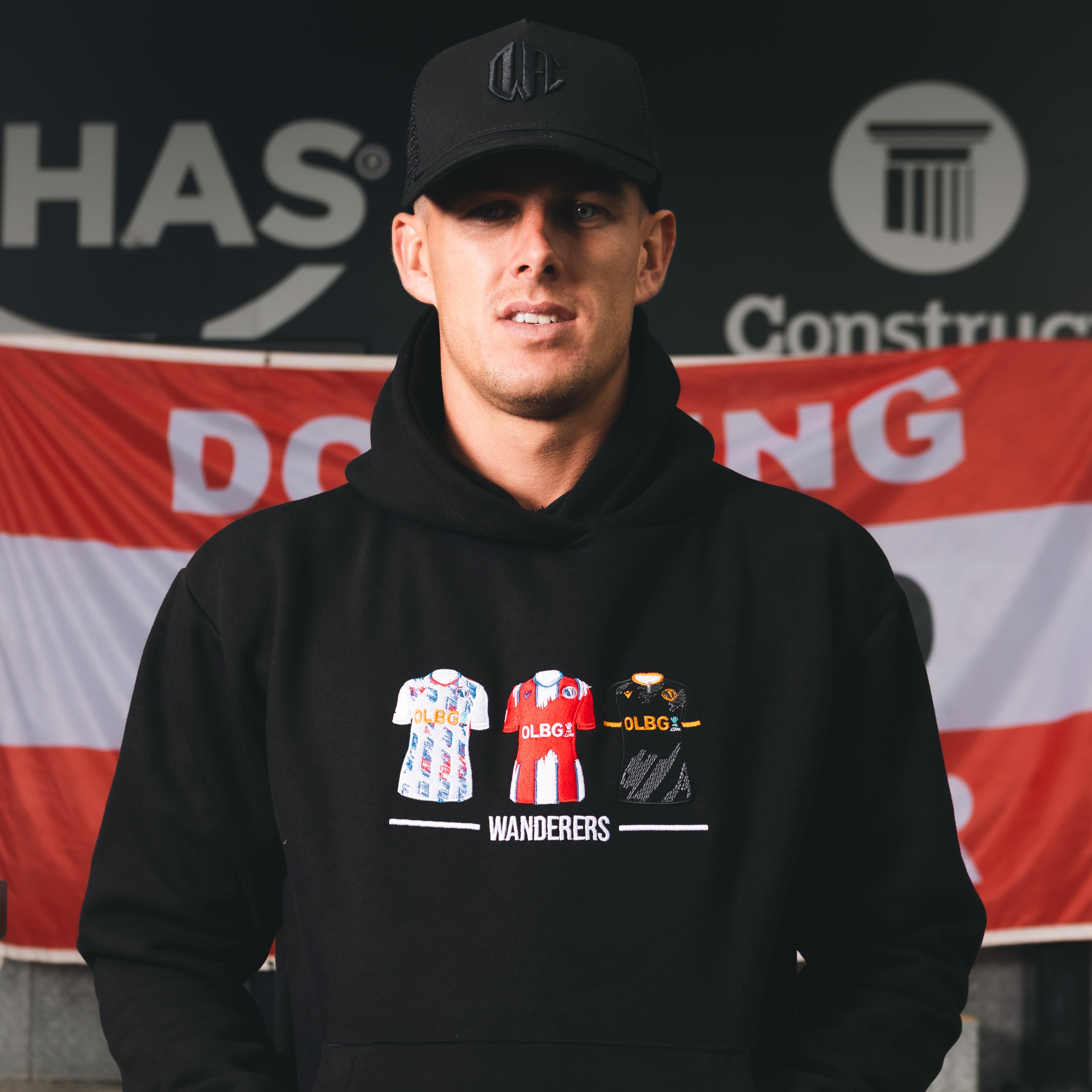 Embroided Trio Hoodie