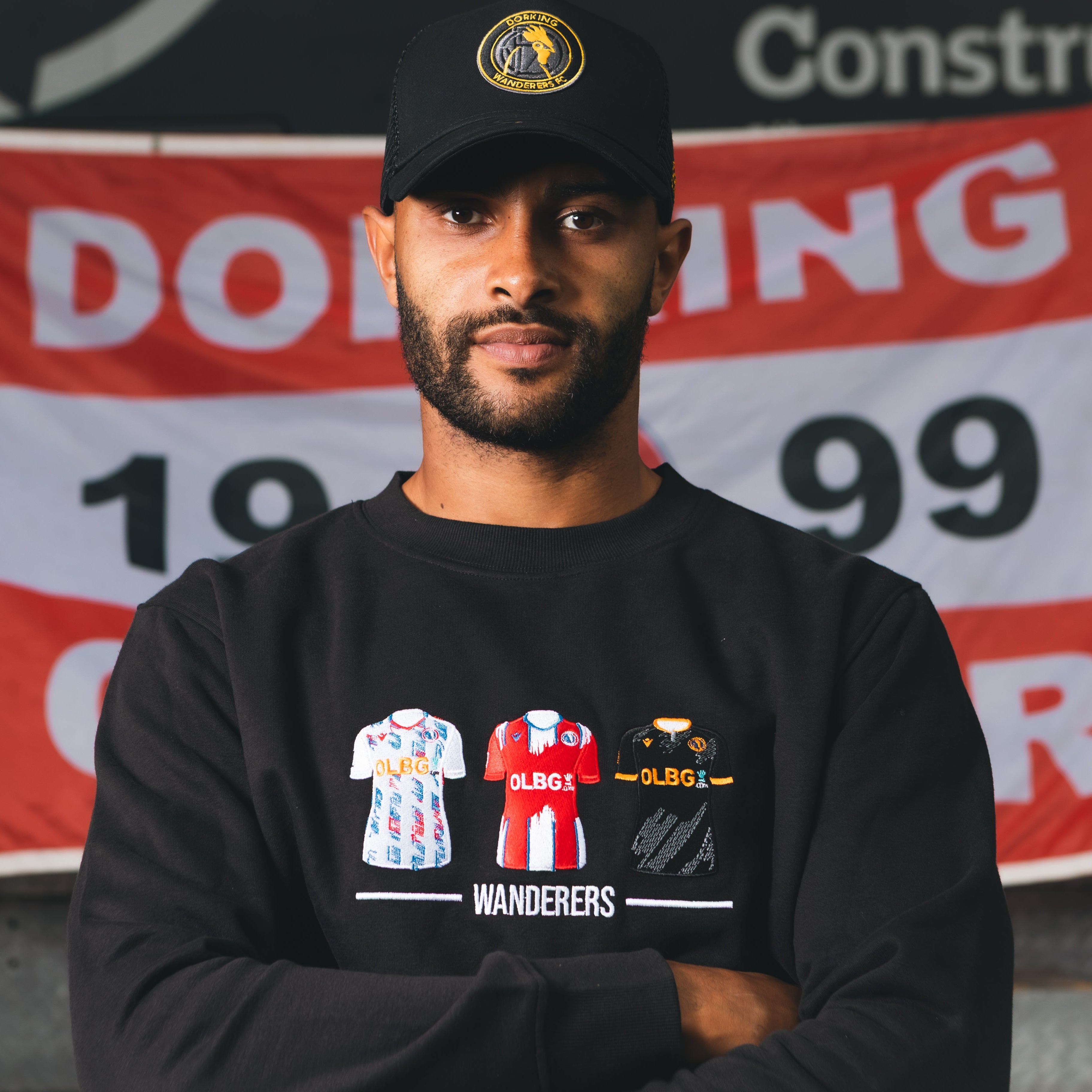 Embroided Trio Sweatshirt